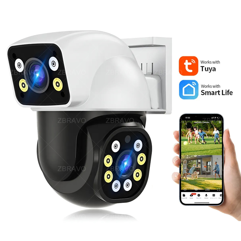 Home Security Items - Smartlife 8MP WiFi Tuya 야외 카메라