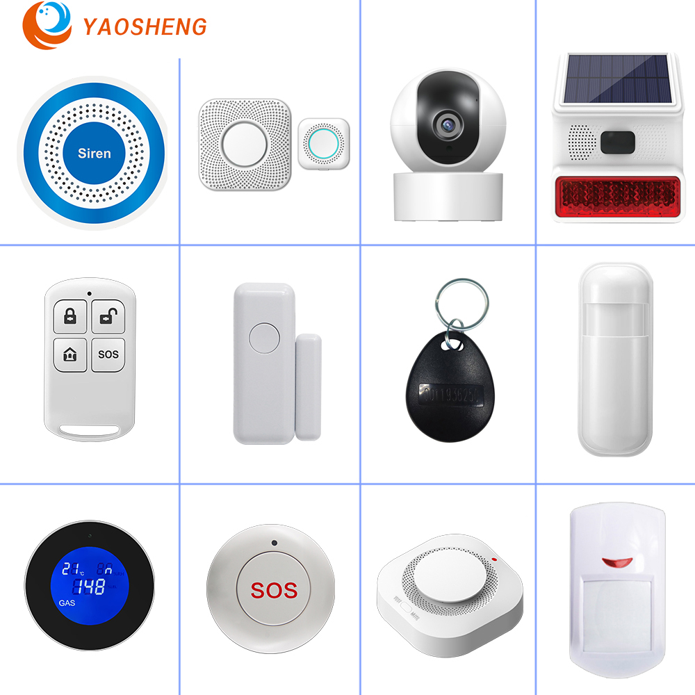 가정용 도난 보안 경보 시스템, 무선 모션 센서 감지기 - Sim Gsm Alarm 리뷰 및 가격
