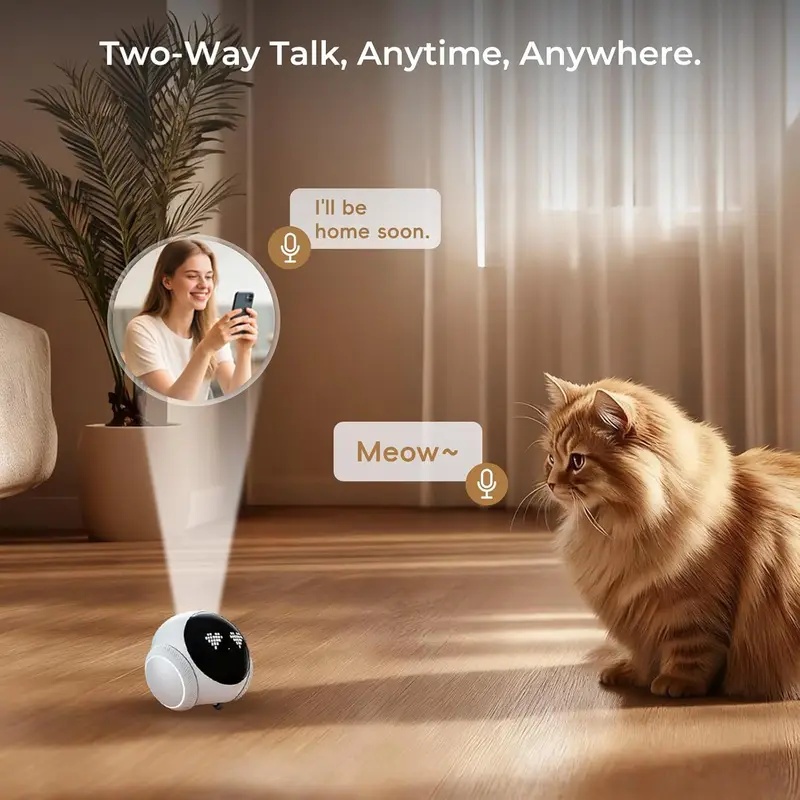 자동 충전 도크, 스마트 앱 제어, 양방향 오디오 및  - Home Security Robots 리뷰 및 가격