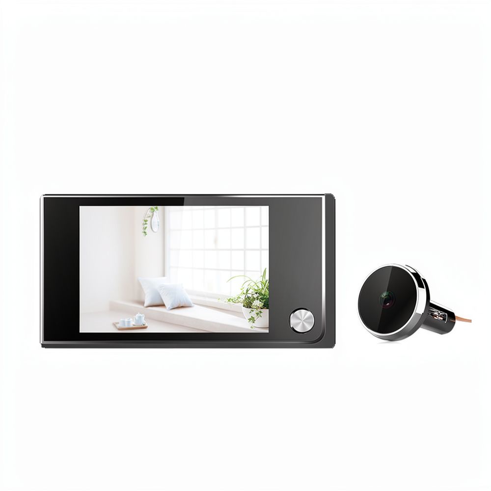 전자식 현관문 카메라, 3.5인치 HD 화면, 보안용  - Home Security Front Door Camera 리뷰 및 가격