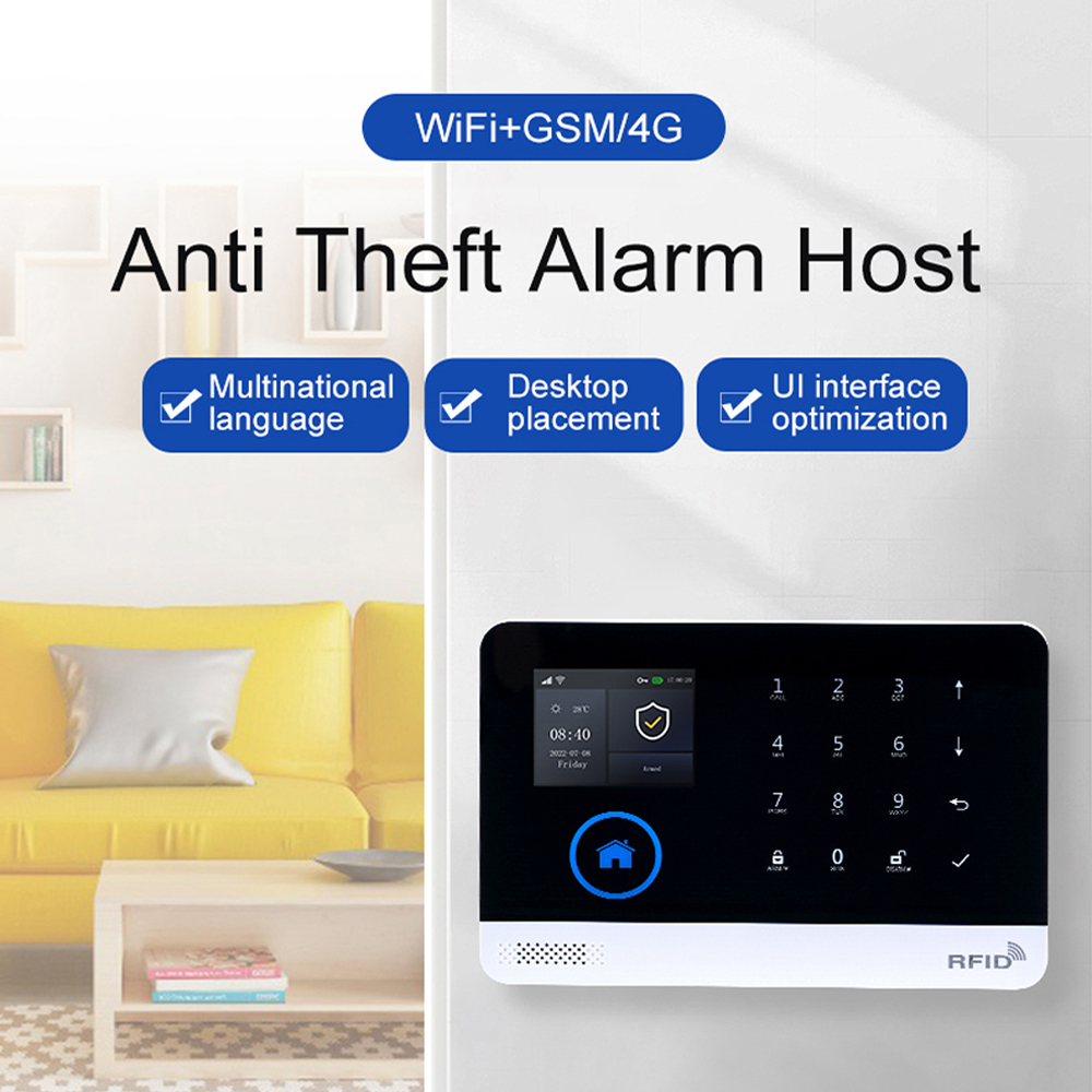 PGST 홈 알람 시스템, WIFI 보안 알람, 도어  - Sim Gsm Alarm 리뷰 및 가격