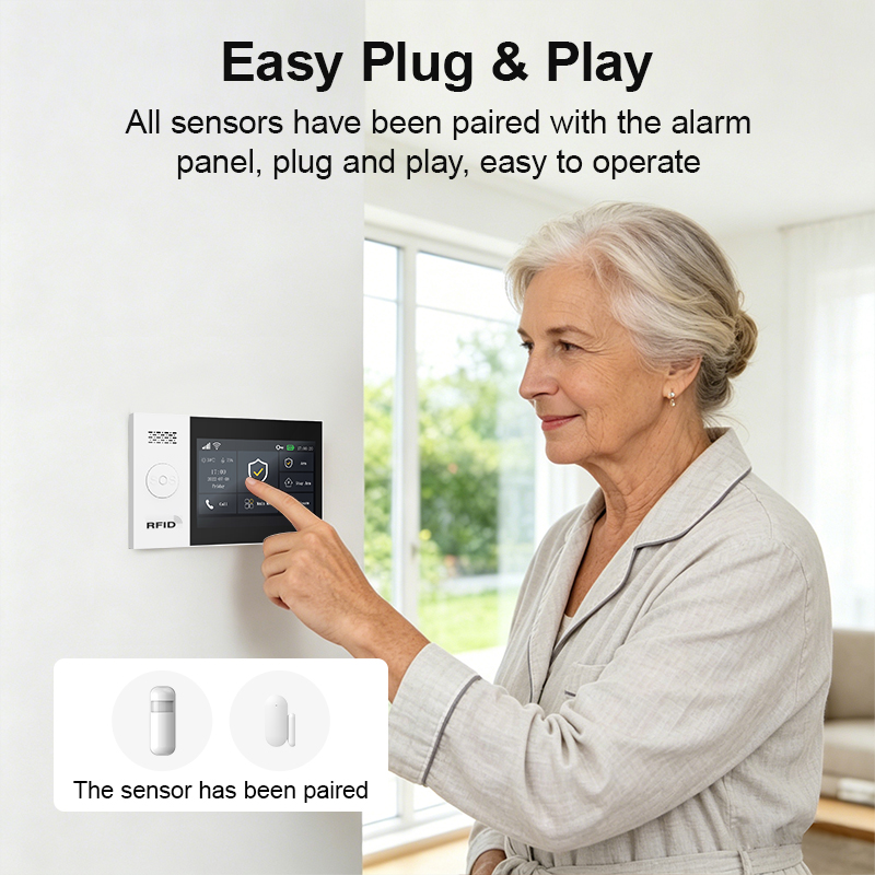 PGST 2G GSM WiFi 알람 시스템 키트 무선  - Sim Gsm Alarm 리뷰 및 가격