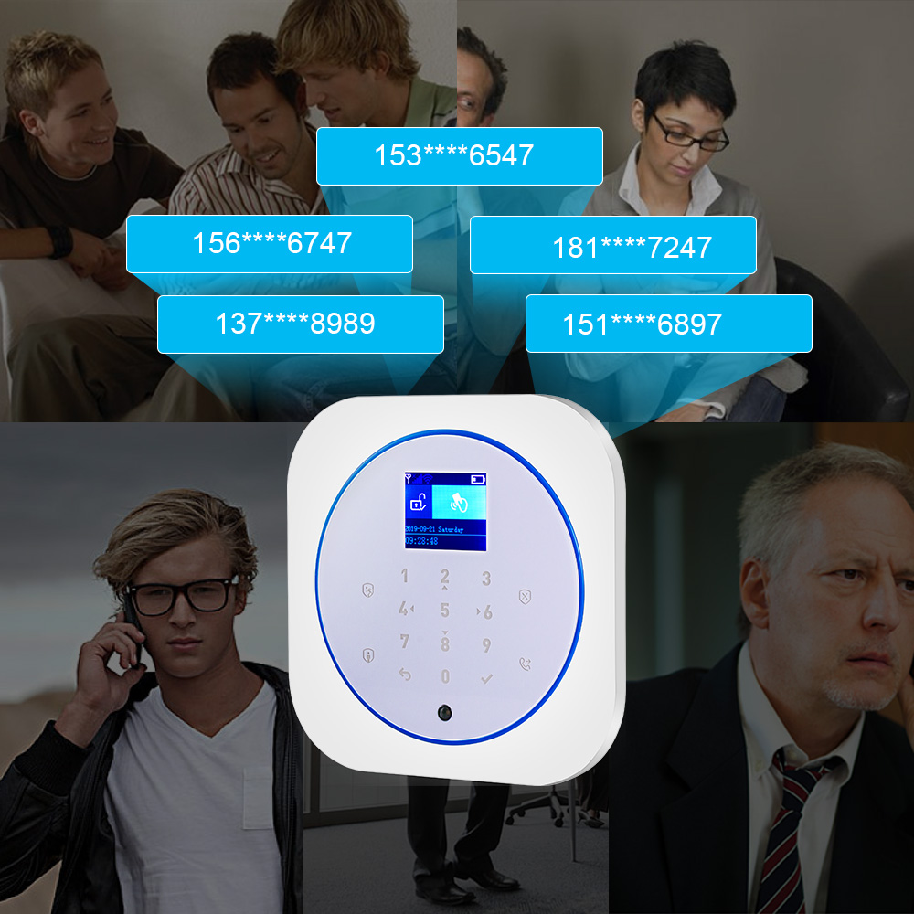 KERUI G12 홈 보안 경보 시스템 GSM 연결 모 - Sim Gsm Alarm 리뷰 및 가격