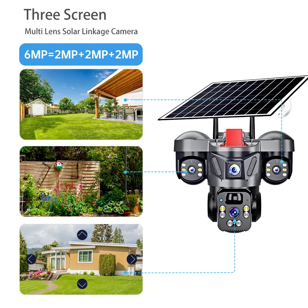 KERUI 야외 PTZ 6MP 4G SIM WIFI 태 - Home Security Items 리뷰 및 가격