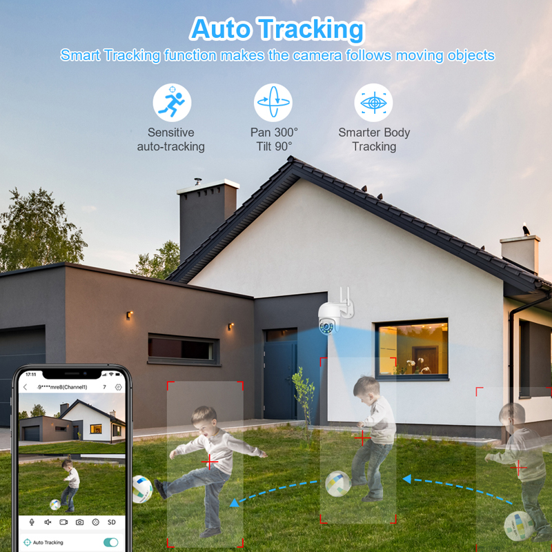 Smar 3MP 무선 CCTV 보안 카메라 시스템 PT - Home Security Items 리뷰 및 가격